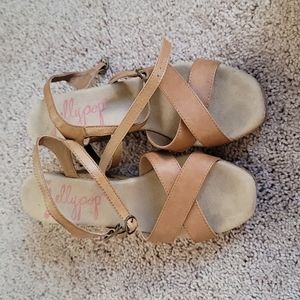 Tan Wedge Heels